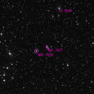 DSS image of NGC 7227
