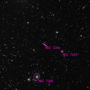 DSS image of NGC 7264