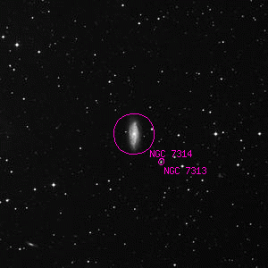 DSS image of NGC 7314