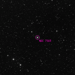 DSS image of NGC 7315