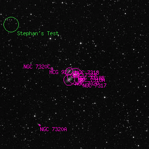 DSS image of NGC 7318B