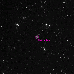 DSS image of NGC 7321