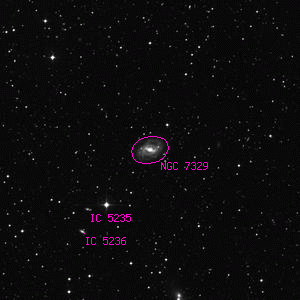 DSS image of NGC 7329
