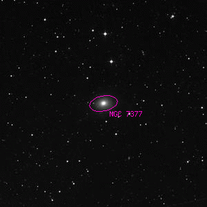 DSS image of NGC 7377