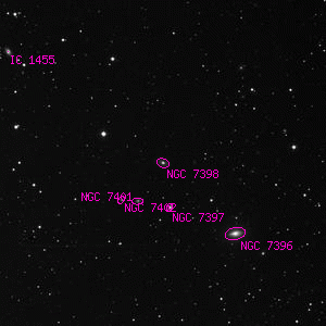 DSS image of NGC 7398
