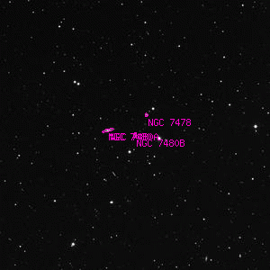 DSS image of NGC 7480B