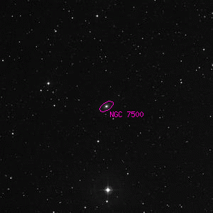 DSS image of NGC 7500