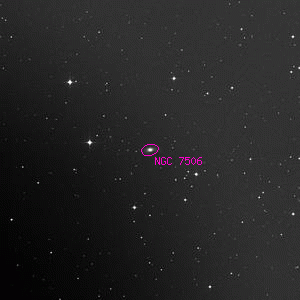 DSS image of NGC 7506