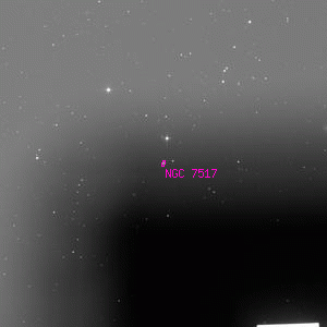 DSS image of NGC 7517