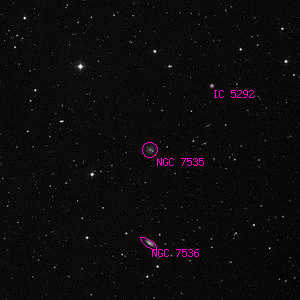 DSS image of NGC 7535