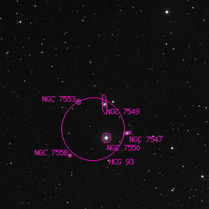 DSS image of NGC 7549