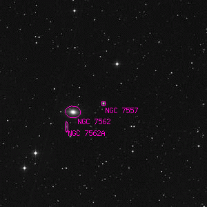DSS image of NGC 7557