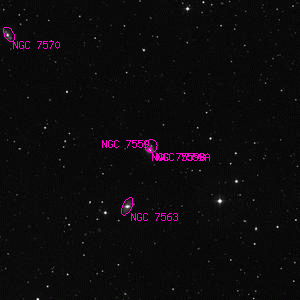 DSS image of NGC 7559B