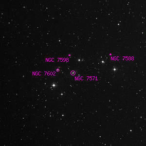 DSS image of NGC 7571