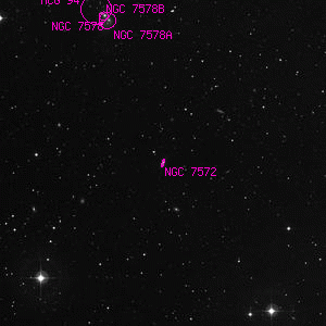 DSS image of NGC 7572