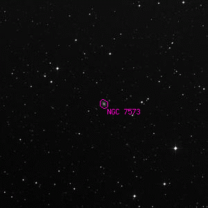 DSS image of NGC 7573