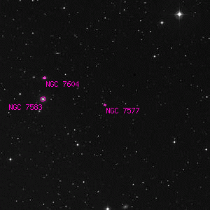 DSS image of NGC 7577