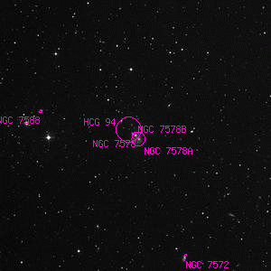 DSS image of NGC 7578B
