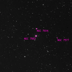 DSS image of NGC 7583