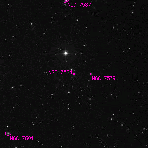 DSS image of NGC 7584