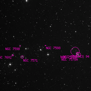 DSS image of NGC 7588