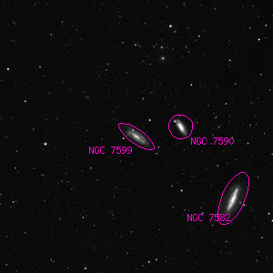 DSS image of NGC 7599