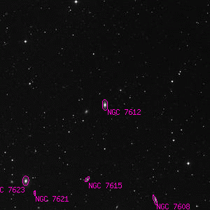 DSS image of NGC 7612
