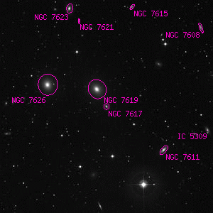 DSS image of NGC 7617