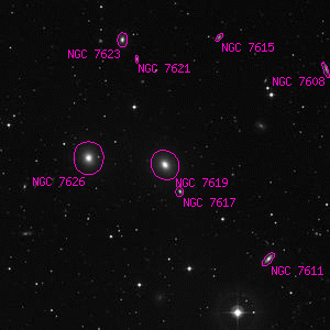 DSS image of NGC 7619