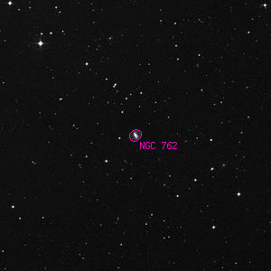 DSS image of NGC 762