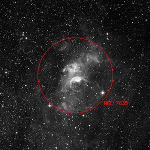 DSS image of NGC 7635