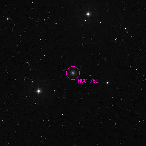 DSS image of NGC 765