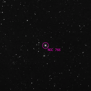 DSS image of NGC 766