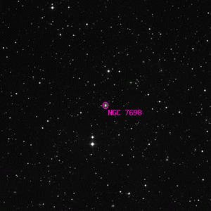 DSS image of NGC 7698