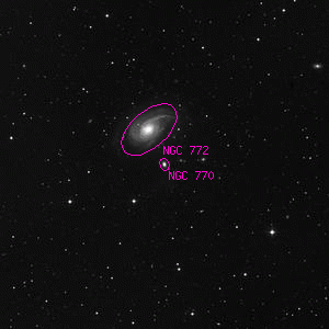 DSS image of NGC 770