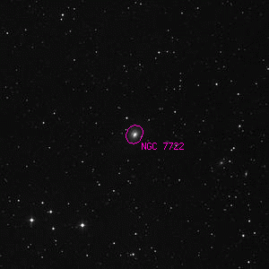 DSS image of NGC 7722