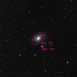 DSS image of NGC 772