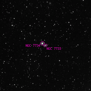DSS image of NGC 7733