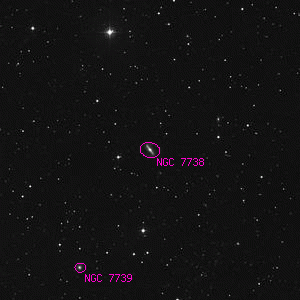 DSS image of NGC 7738