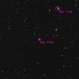 DSS image of NGC 7739