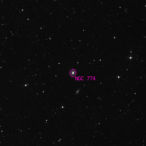 DSS image of NGC 774