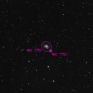 DSS image of NGC 7753