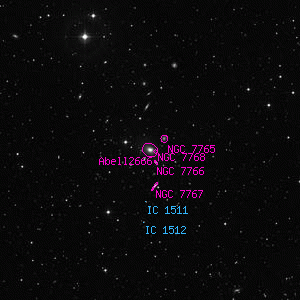 DSS image of NGC 7768