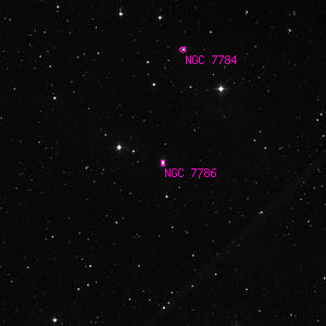 DSS image of NGC 7786