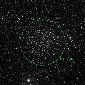DSS image of NGC 7789