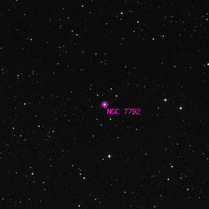 DSS image of NGC 7792