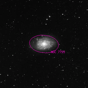 DSS image of NGC 7793