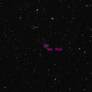 DSS image of NGC 7819