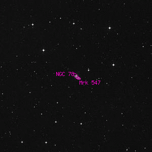 DSS image of NGC 78