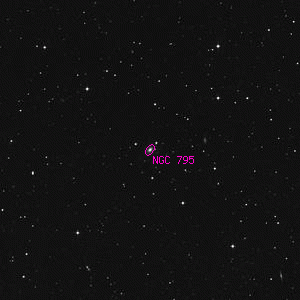 DSS image of NGC 795